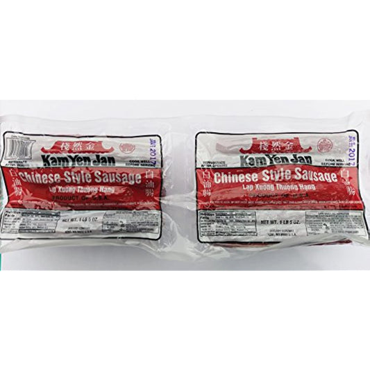 KAM YEN JAN Chinese Style Sausage Lap Xuong Thuong Hang (2 Pack)