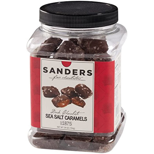 Dark Chocolate Sea Salt Caramels 28 oz.