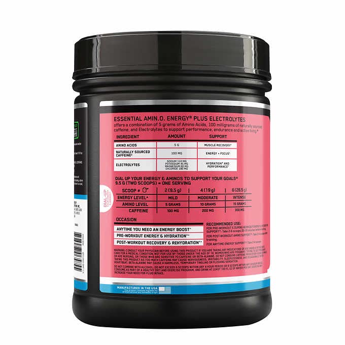 Optimum Nutrition WATERMELON SPLASH AMINO ENERGY ELECTROLYTES Powder 1.51 LB 72 SERVINGS