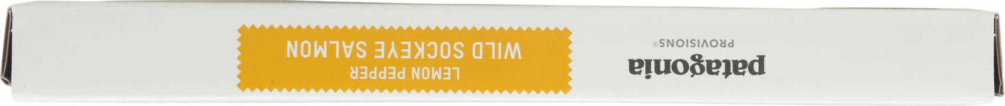 PATAGONIA PROVISIONS Lemon Pepper Wild Sockeye Salmon, 6 OZ