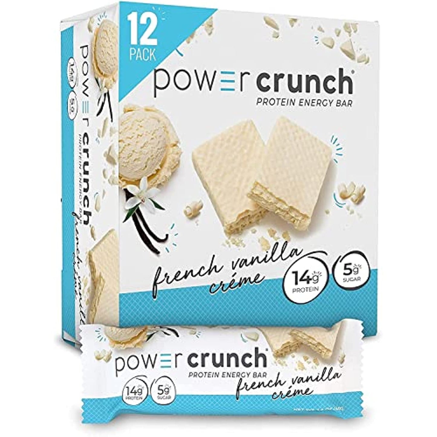 Pwr Crnch Bar, Fr/Vanilla Crm, 1.4 oz ( Value Bulk Multi-pack)