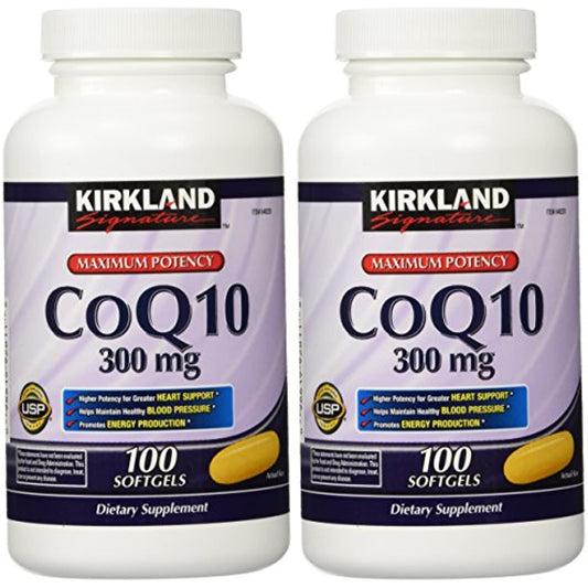 Kirkland Signature CoQ10 300 mg, 200 Softgels
