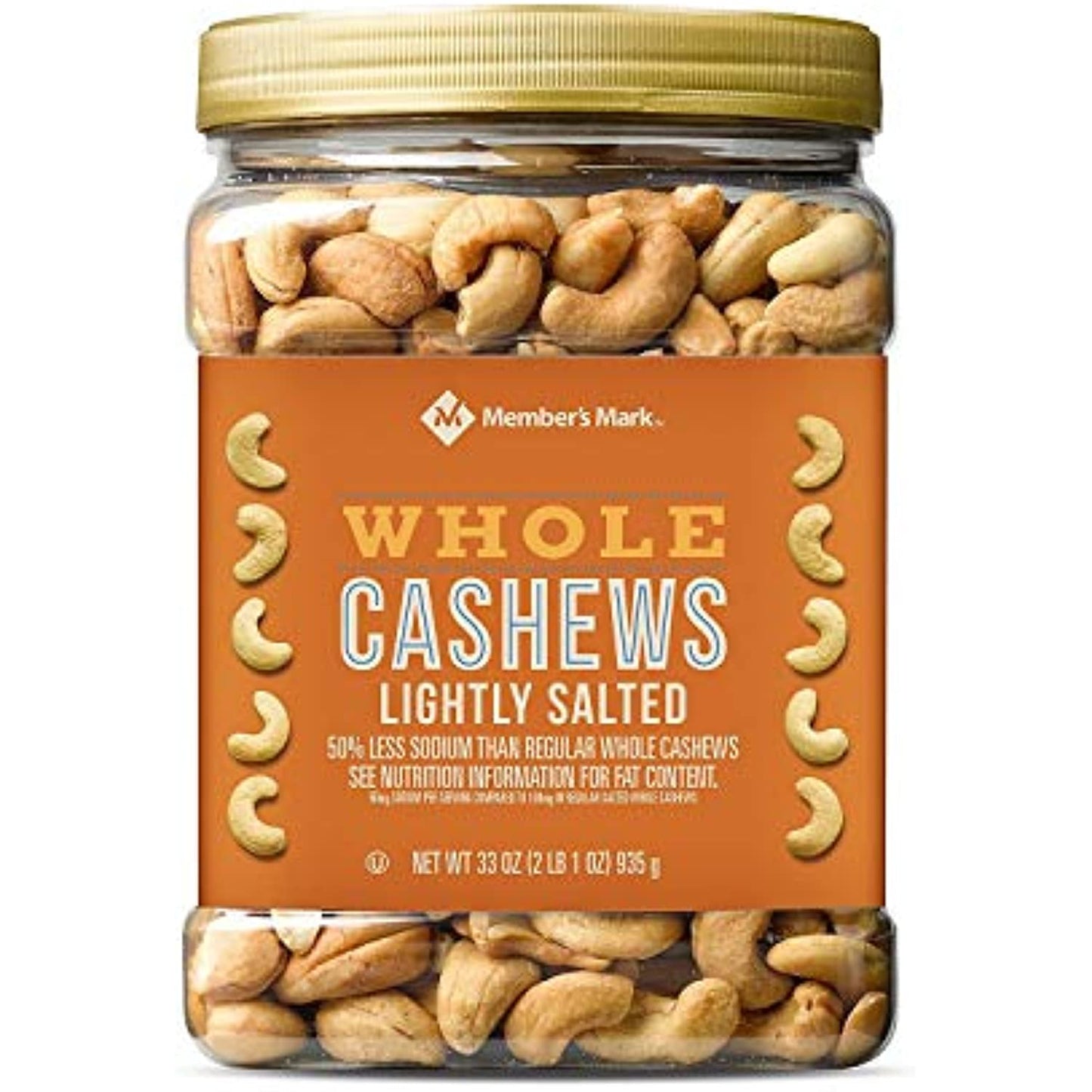 Member's Mark Lightly Salted Whole Cashews (33 oz.)