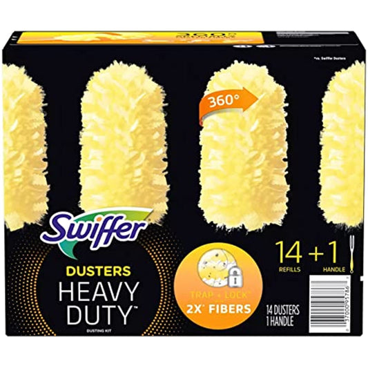 Swiffer Duster 360 Handle with Refills, 14 Count