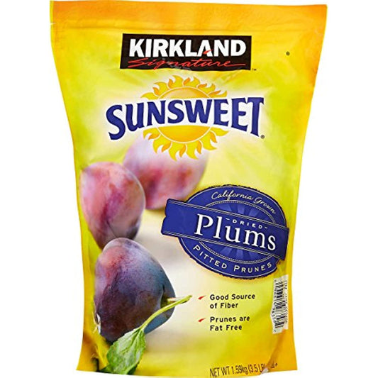 Kirkland Signatures Dried Plums Pitted Prunes, 2 Pack