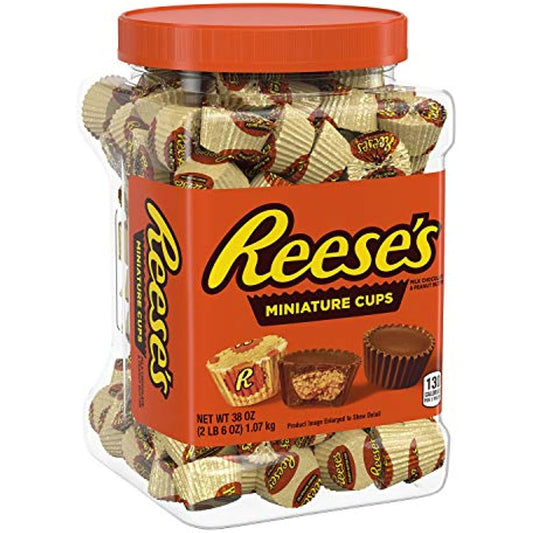 Reese's Miniatures Peanut Butter Cups , 38 Ounce
