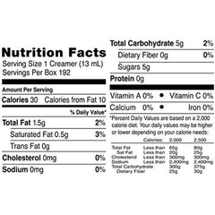 International Delight, French Vanilla, Single-Serve Coffee Creamers, 192 Count (Pack of 1), Shelf Stable Non-Dairy Flavored Coffee Creamer, Great for Home Use, Offices, Parties or Group Events