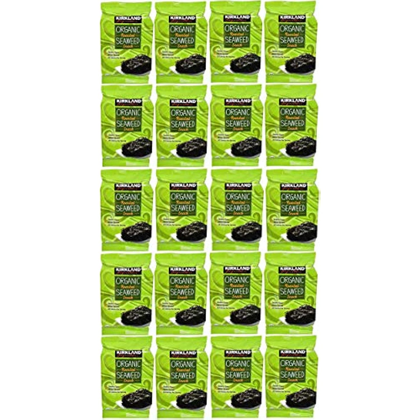 Organic Roasted Seaweed Snack 20 Pack