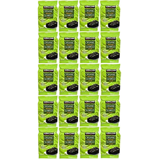 Organic Roasted Seaweed Snack 20 Pack