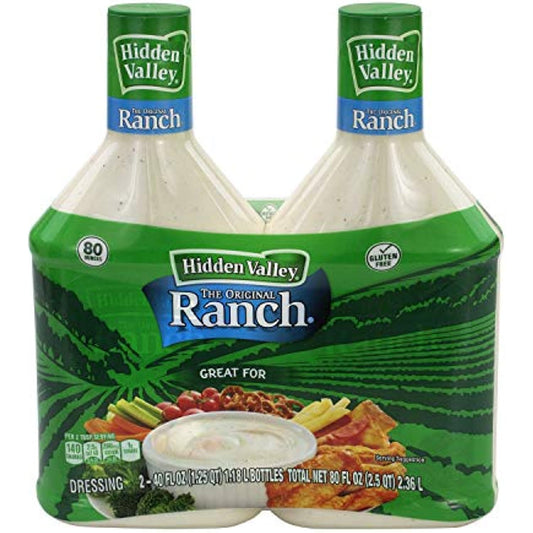 Hidden Valley Original Ranch Dressing (2 pk., 40 fl. oz. Bottles)