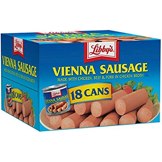 Libby's Vienna Sausage 4.6 oz. cans, 18 ct. (pack of 3) A1