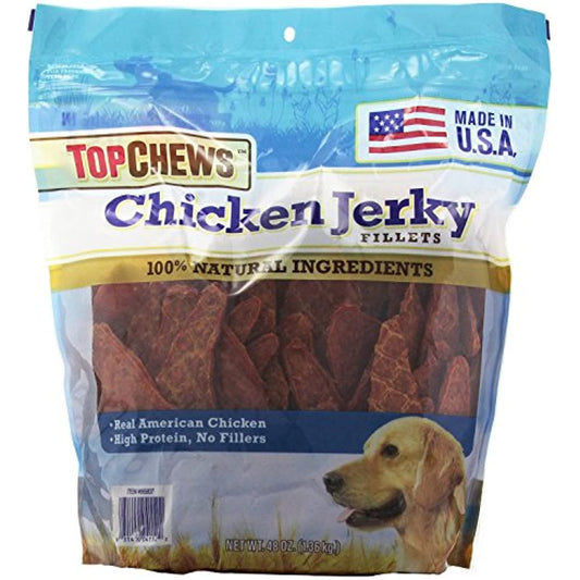Top Chews Chicken Jerky 48oz 2 Pack