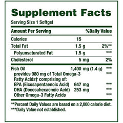 Natures Bounty Fish Oil