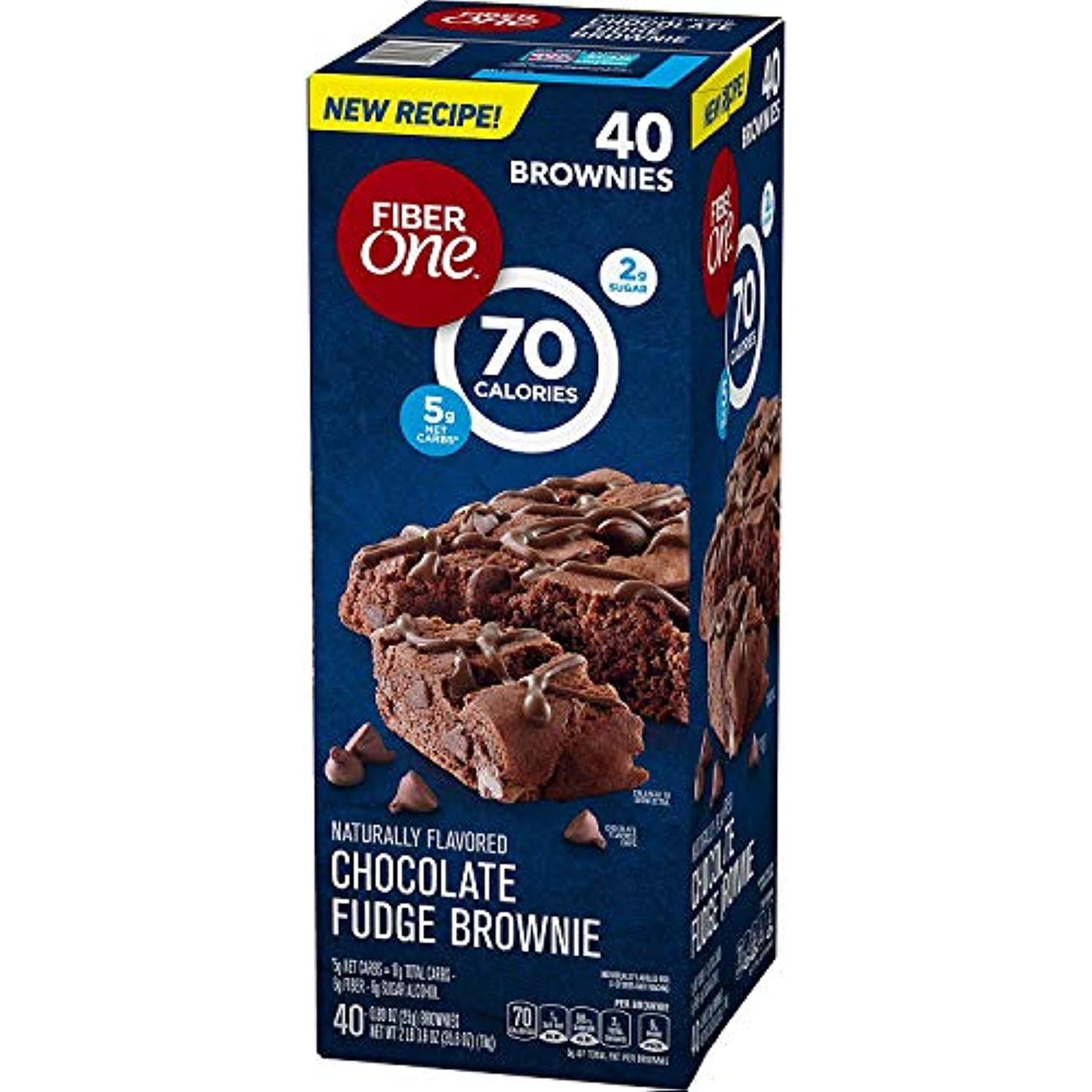 Fiber One Brownies Chocolate Fudge (40 ct.) (pack of 2)
