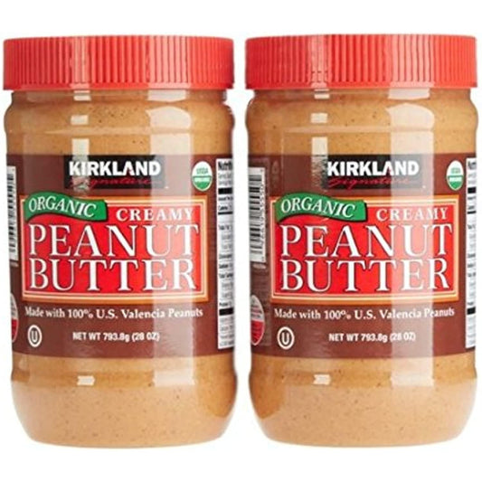 Kirkland Signature Organic Peanut Butter 2Count, 28 Oz