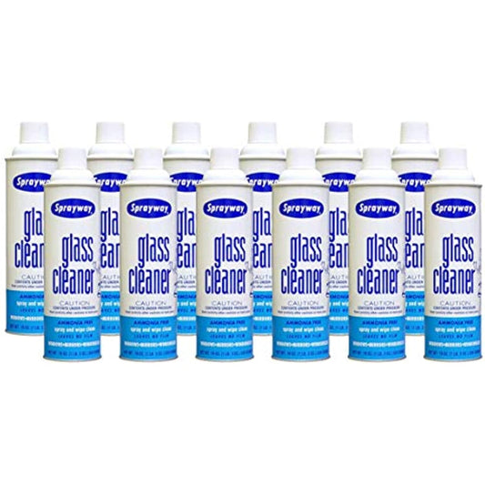SprayWay SW050-12 Glass Cleaner, 19 oz, Pack of 12
