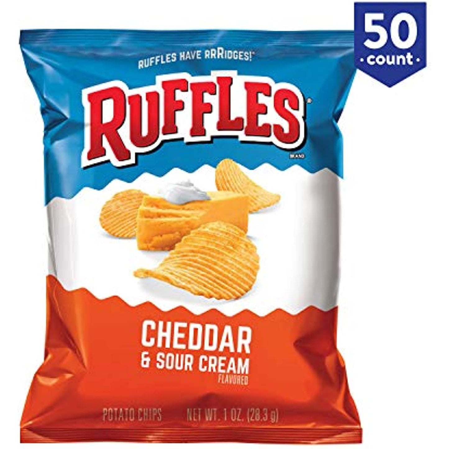 Ruffles Cheddar & Sour Cream - 50/1 oz.