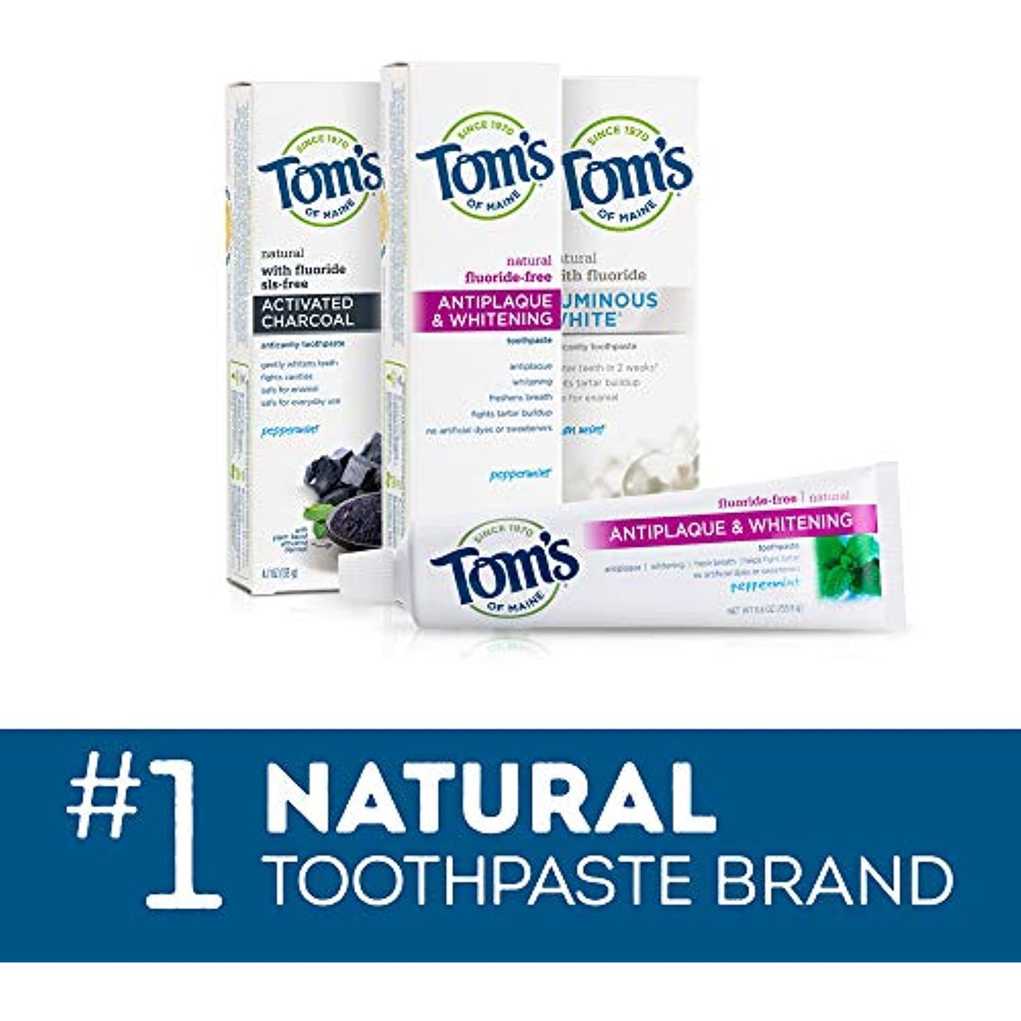 Tom's of Maine Anticavity Fluoride Children's Toothpaste, Kids Toothpaste, Natural Toothpaste, Silly Strawberry, 4.2 Ounce , 3 Count (Pack of 1)