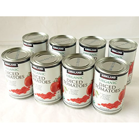 Kirkland Signature Organic Diced Tomato Organic 8 ct 14.5 oz.