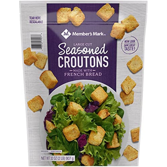 Member's Mark Seasoned Croutons (32 Ounce)