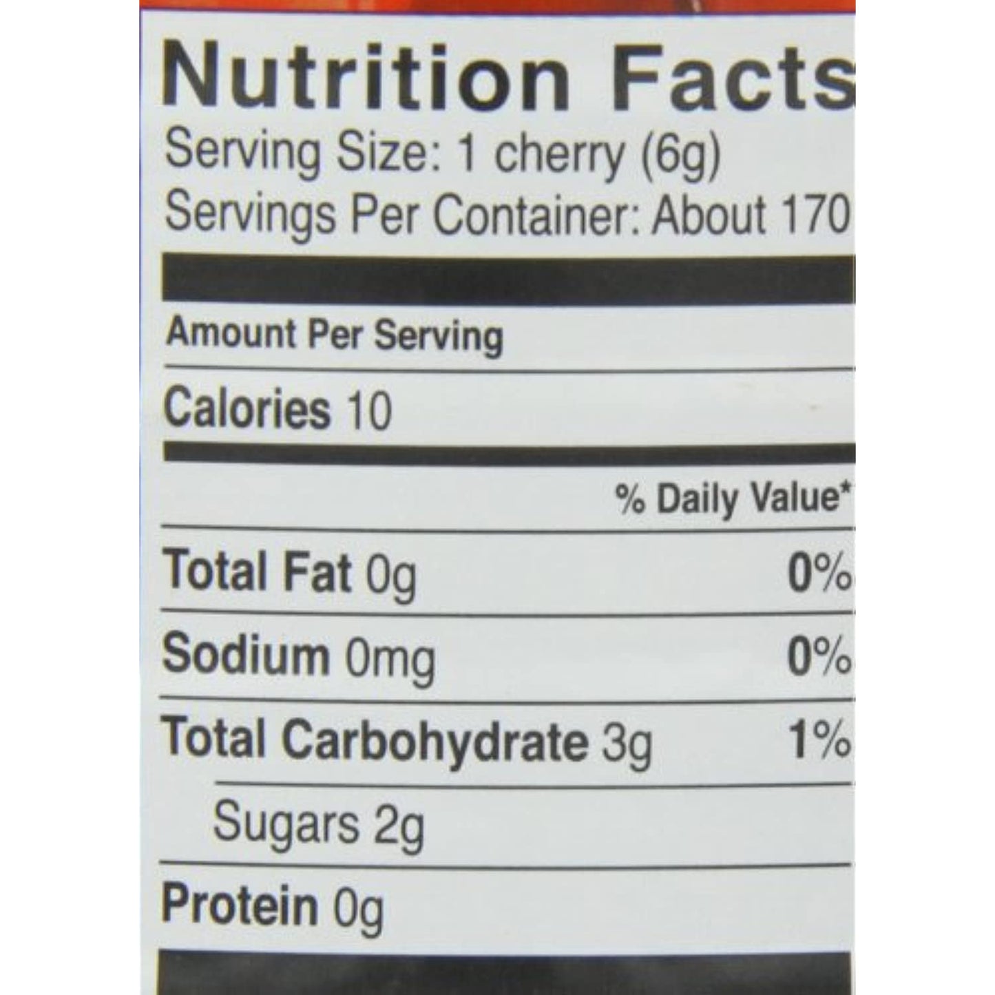 Maraschino Cherries with Stems, 74 Ounce Jar