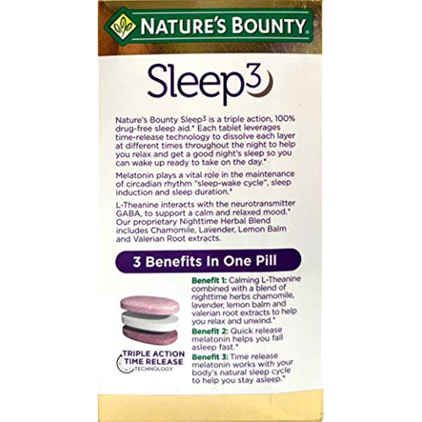 Nature�s Bounty Sleep 3-120 Tablets