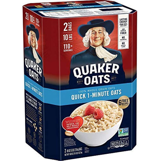 Quaker Oats Quick 1-Minute Oatmeal (10 lb.)
