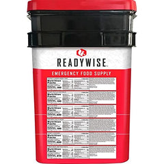 ReadyWise 124 Serving Ultimate Preparedness Pack, 25 Year Shelf Life, Freeze-Dried Survival-Food Disaster Kit, Camping Food, Prepper Supplies, Emergency Supplies