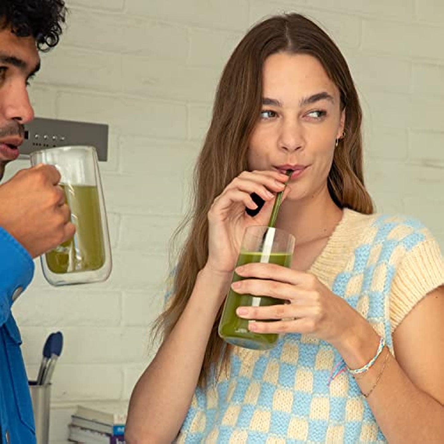 Liquid I.V. Energy Multiplier | Energy Powder Drink Sticks | Matcha and Green Energy Blend Drink Mix | Natural Caffeine | Easy Open Single-Serving Stick | Non-GMO | Lemon Ginger | 168 Sticks