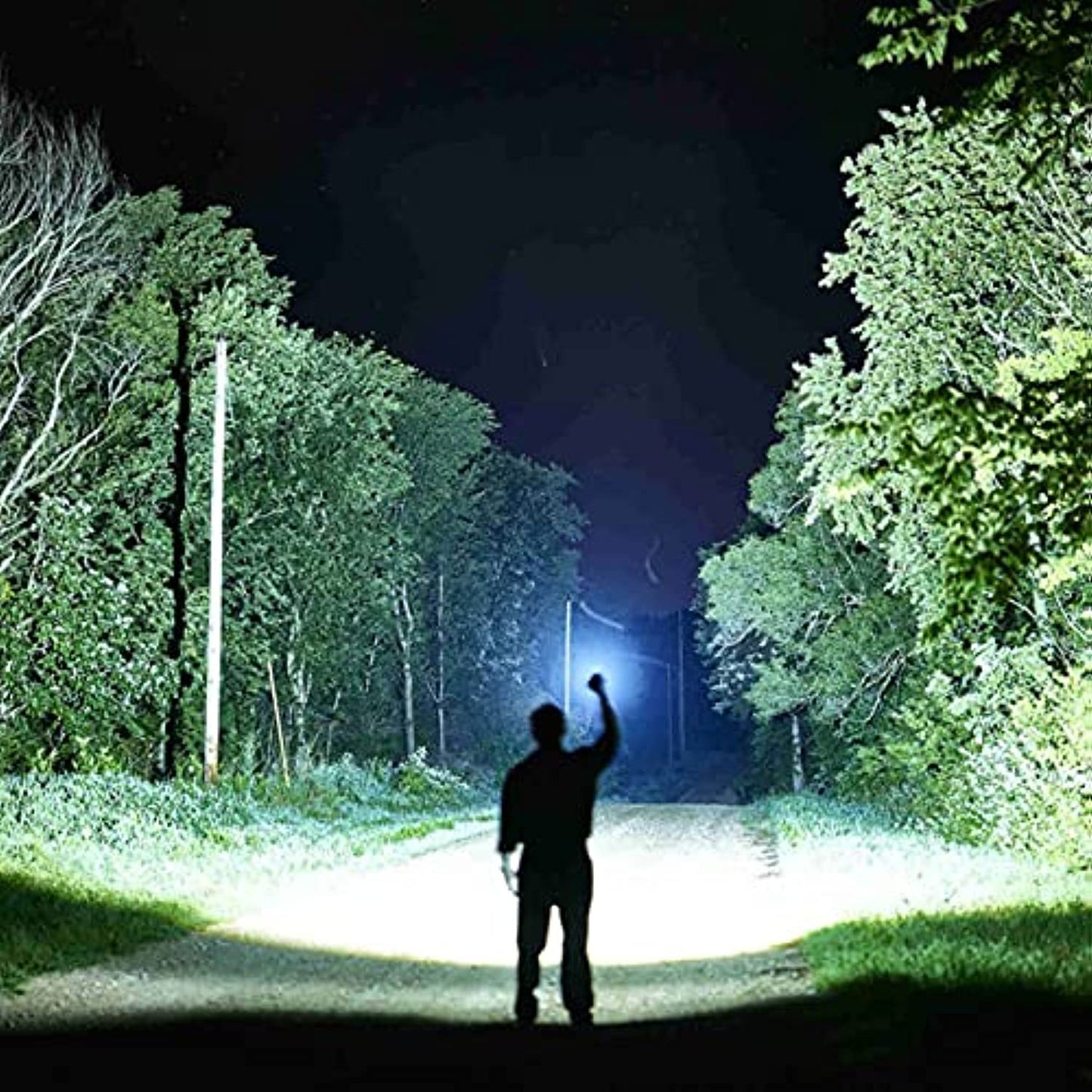 Kodiak Kiran 10000 Lumen | Rechargeable | High Lumen Tactical Flashlight | 5000mAh | 3 Brightness Settings | Charge Your Mobile Phone | Aerospace Grade | Great for Camping, Hiking and Emergencies