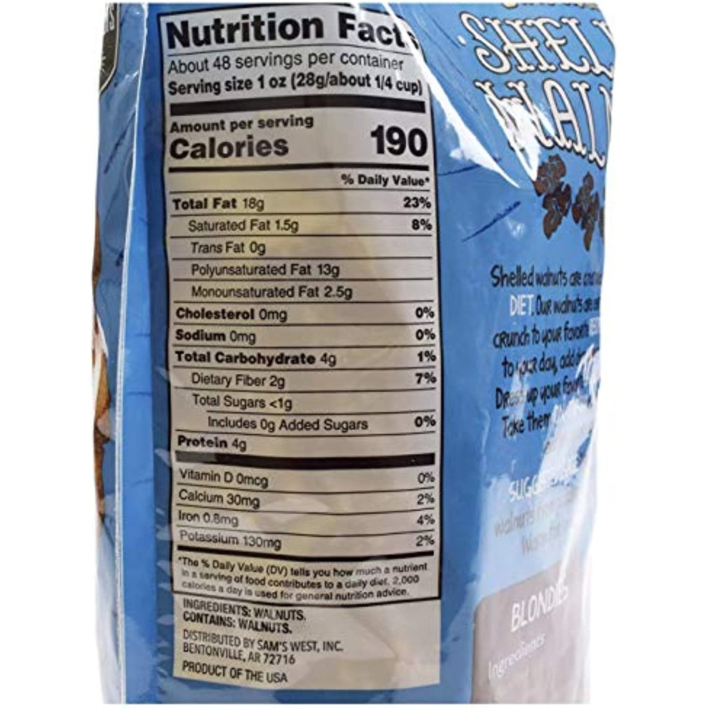 An Item Of Member's Mark Natural Shelled Walnuts (3 Lbs.) Pack Of 1 - Bulk Disc