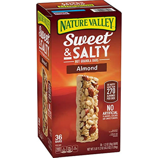 Nature Valley Sweet & Salty Peanut Granola Bars (1.2 oz., 36 ct.)