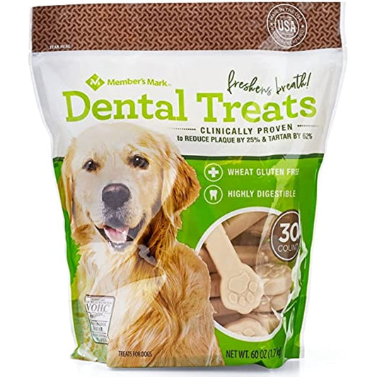 Member's Mark Dental Chew Treats for Dogs (30 ct.)