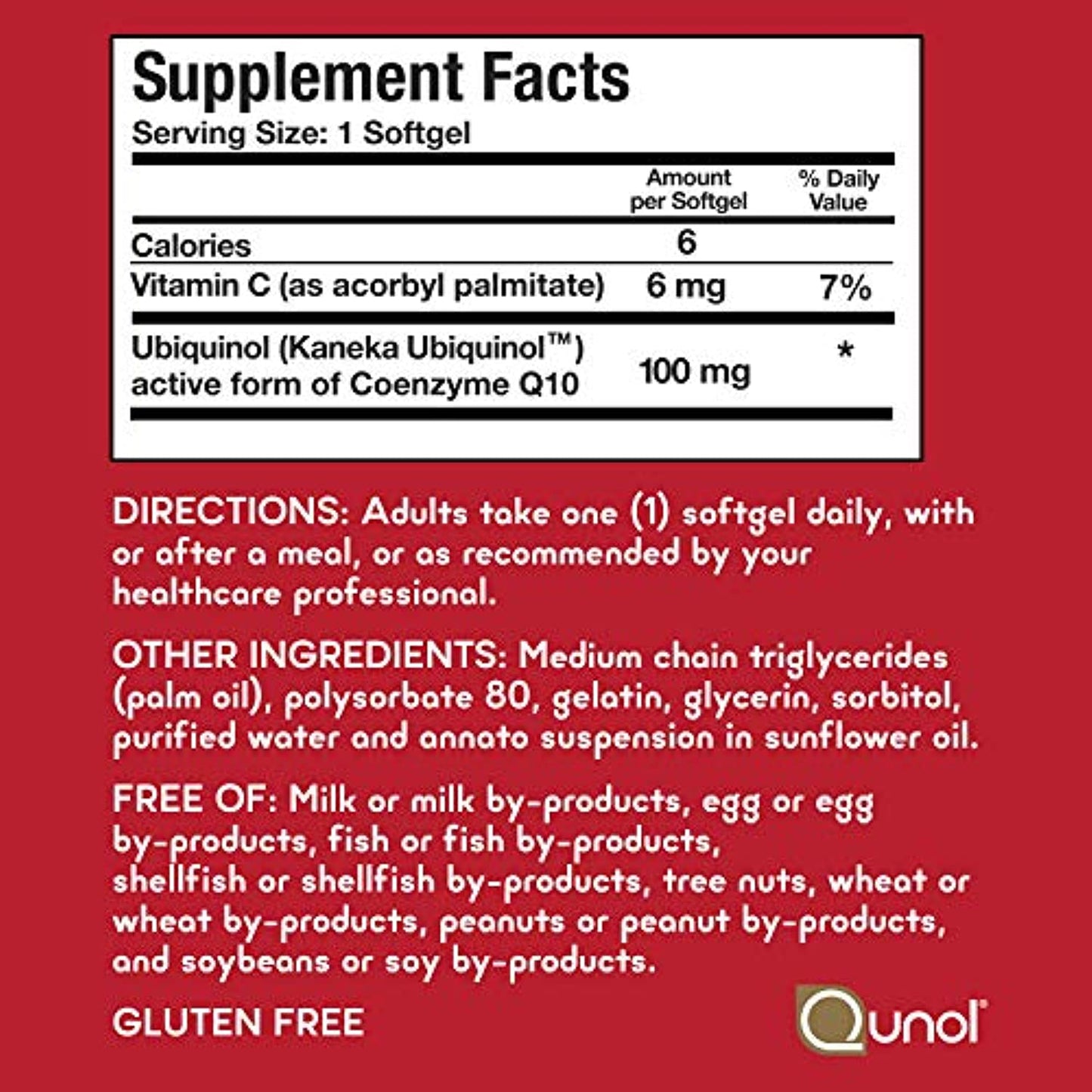 Ubiquinol CoQ10 100mg Softgels, Qunol Mega Ubiquinol 100mg - Superior Absorption - Active form of Coenzyme Q10 for Heart Health & Healthy Blood Pressure Levels - 8 Month Supply - 120 Count (Pack of 2)