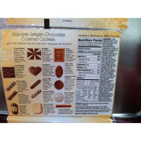 Kirkland Signature European Belgiun Chocolate Cookies - 3 Lbs.