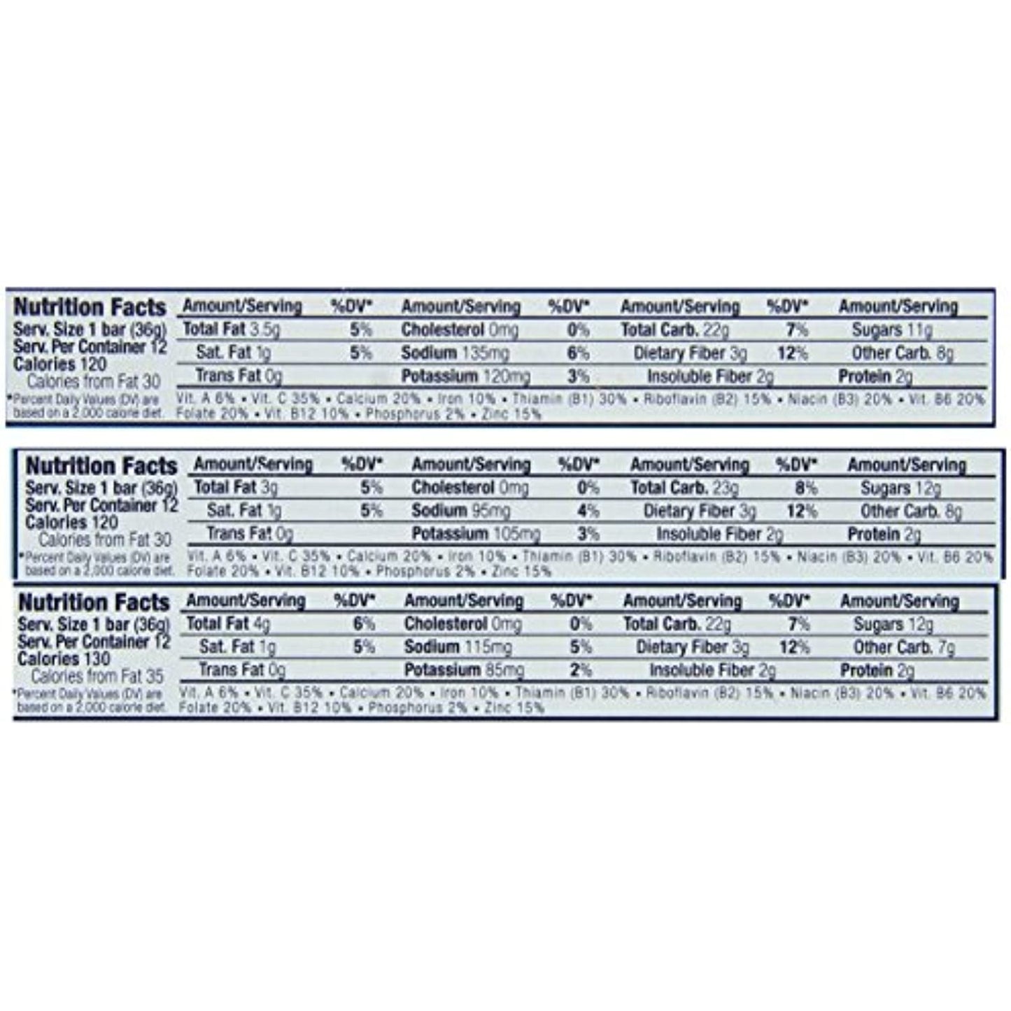 CLIF Kids Zbar Variety Pack, 1.27 oz, 36 Count