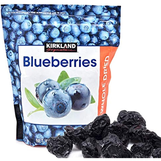 Kirkland Signature Whole Dried Blueberries (Resealable Bag) - 20 oz.