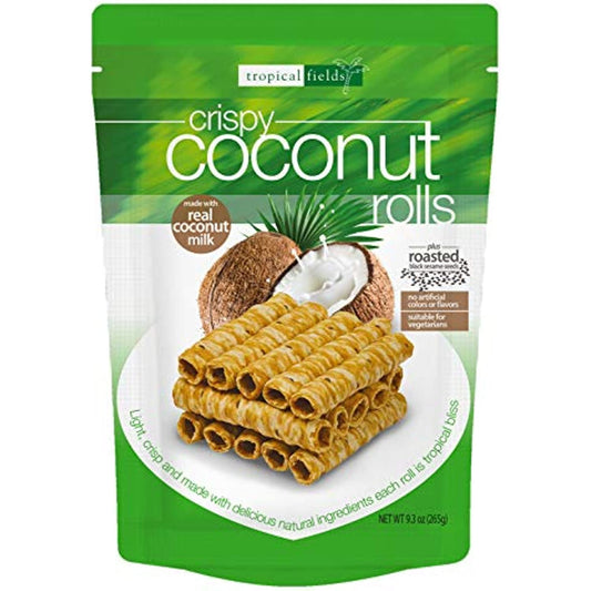 Tropical Fields Tropical Fields Crispy Coconut Rolls 9.3 OZ, 9.3 oz