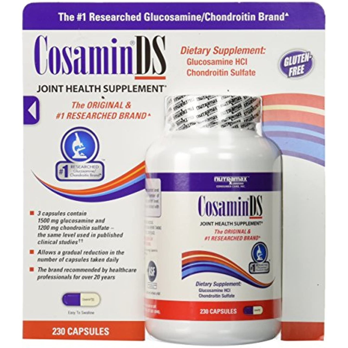 Cosamin DS - 2 Bottles, 230 Capsules Each