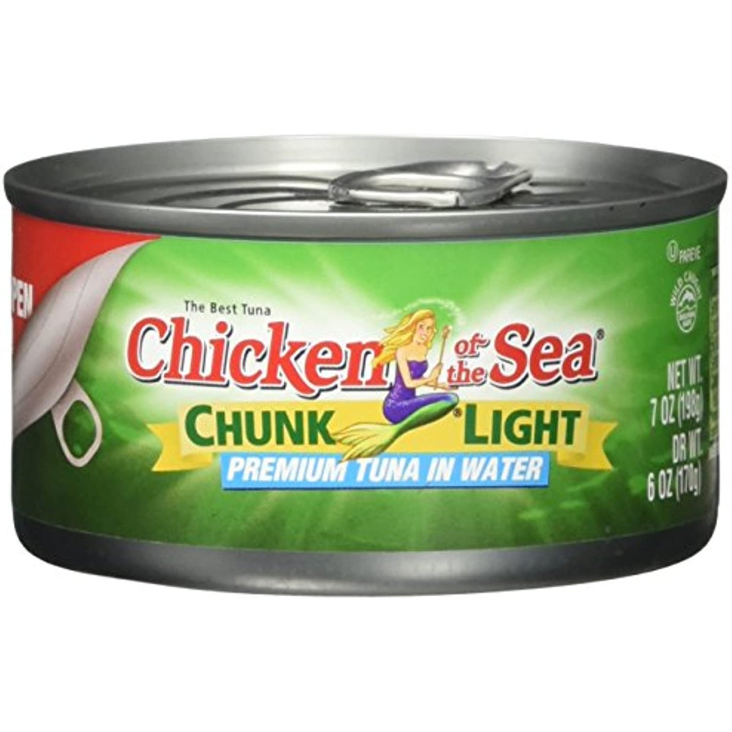 Chicken of the Sea Tuna Chunk Light - 7 Ounces - 12 ct