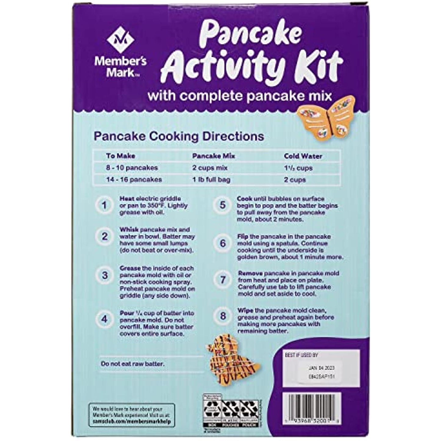 Member's Mark Pancake Activity Kit, 21 Ounce