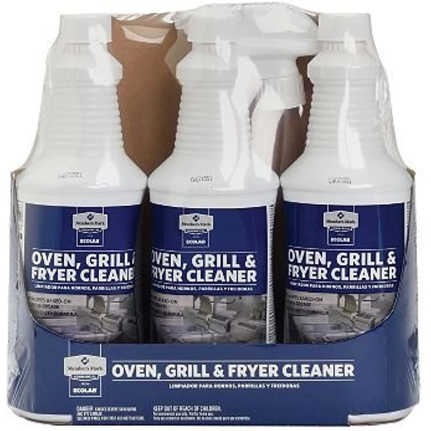 Member's Mark Oven, Grill & Fryer Cleaner - 3 bottles 32 oz each (5 Pa –  ReliableandFast