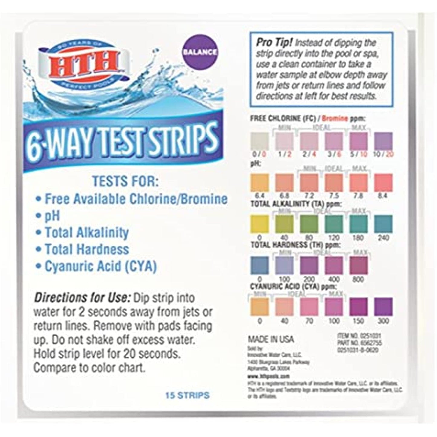 HTH 52123 Super Shock Treatment Swimming Pool Chlorine Cleaner, 1 lb (Pack of 15)