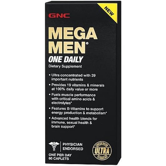 GNC Mega Men One Daily, 60 caps