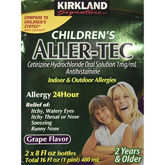 Kirkland Signature Children's Aller-Tec - 16 Oz - 2 Pk
