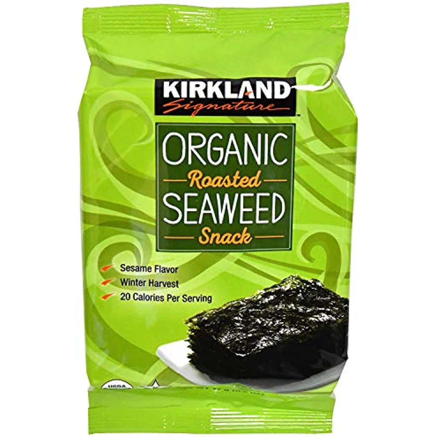 Organic Roasted Seaweed Snack 20 Pack