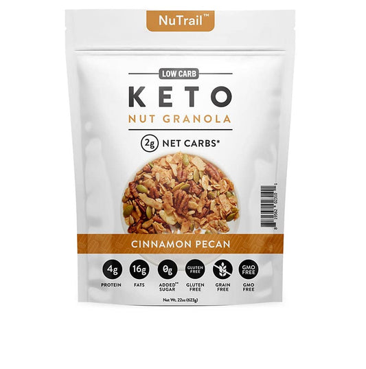 NuTrail Low Carb Keto Nut Granola, Cinnamon Pecan (22 oz.)