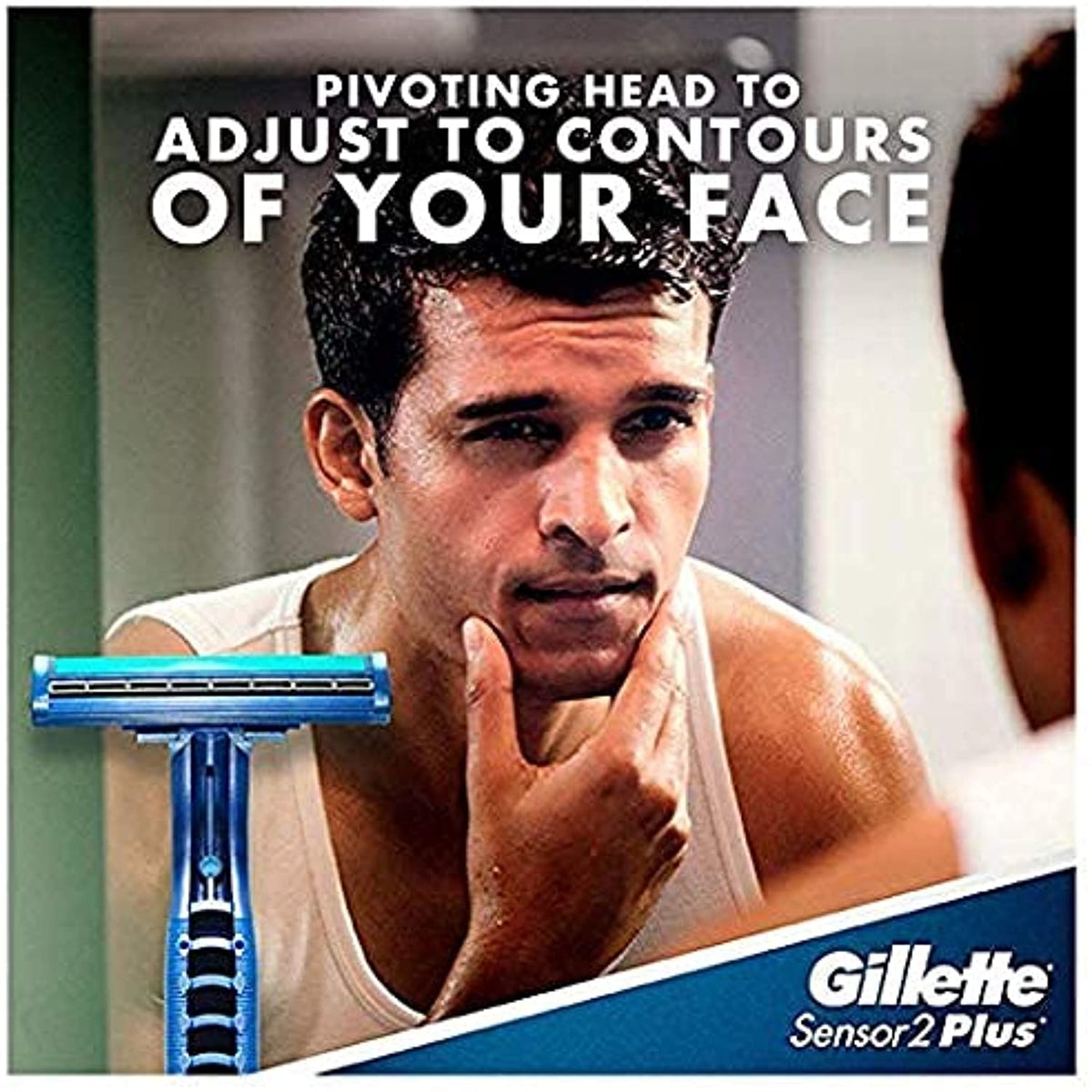 Gillette Sensor2 Plus Disposable Razor (52 Pack)