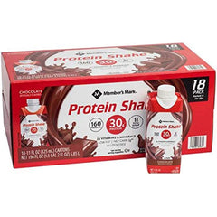 Member's Mark Chocolate Protein Shake (18 X 11 Fl Ounce )Total Net Wt (198 Fl Ounce ),