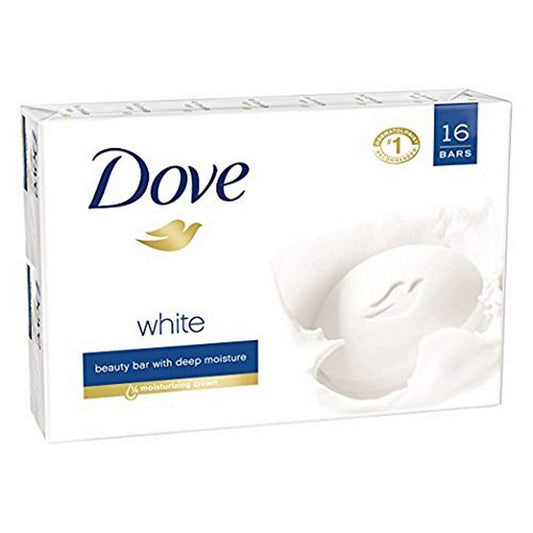 Dove White bar Soap (16 /4 Oz Net Wt 64 Oz),, ()